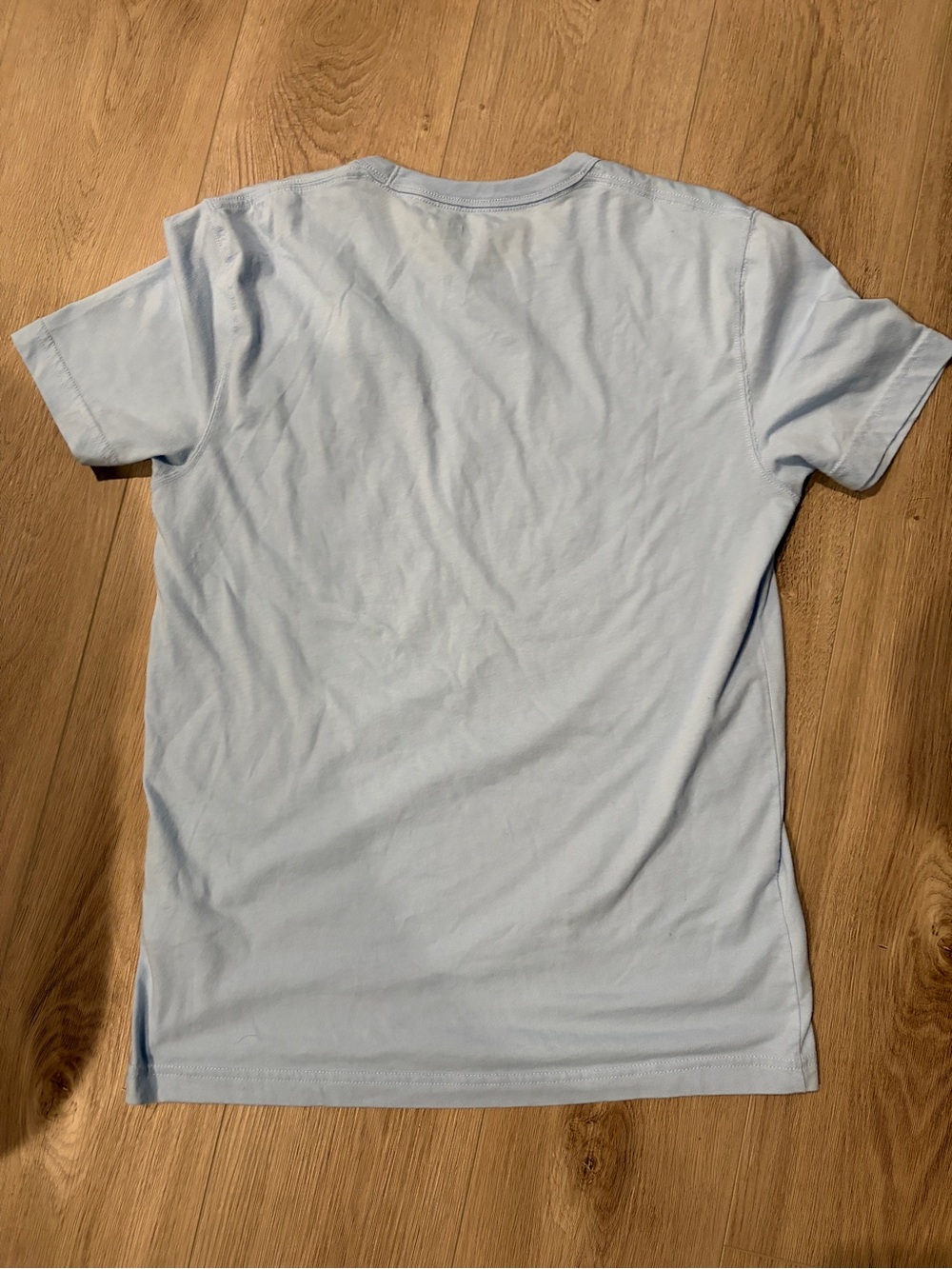 Abercrombie Soft Tee Light Blue Men's Crewneck - Picture 4 of 4